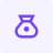 Royalty Top-Line Revenue Icon